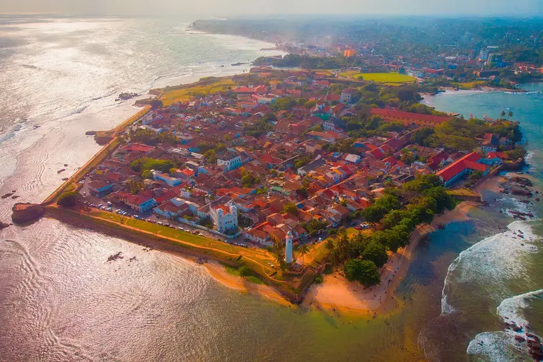 The ramparts of Galle Fort