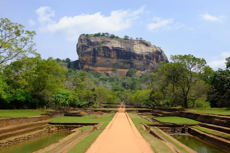 The Sigiriya rock fortress